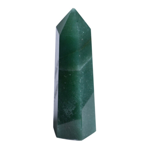 Bara de cristal de fluorit natural cu vârf hexagonal 5-6 cm