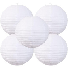 Chinese Style Paper Lanterns Set of 5