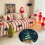 Christmas area rug round soft white 23 inch 1