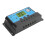 PWM Solar Charge Controller 12V 24V 10A, USB Charging Port, Large LCD Solar Panel Regulator 5