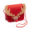 Weihnachtsgeschenktasche für Mädchen, Stoffrucksack im Rehbraun-Stil, 1