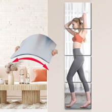 Brushed Silver Bathroom Mirror 24x36 Metal Frame Rectangle