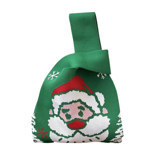 Juletaske Grøn Polyester 35x20x5cm 1