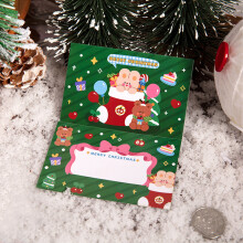 Cartes à gratter de Noël pour jeux d'écriture