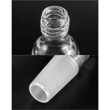 Thermometer Inlet Adapter with 24/40 Inner Joint,4pcs Glass Thermometer Adapter for Distillation Apparatus Chemistry Lab