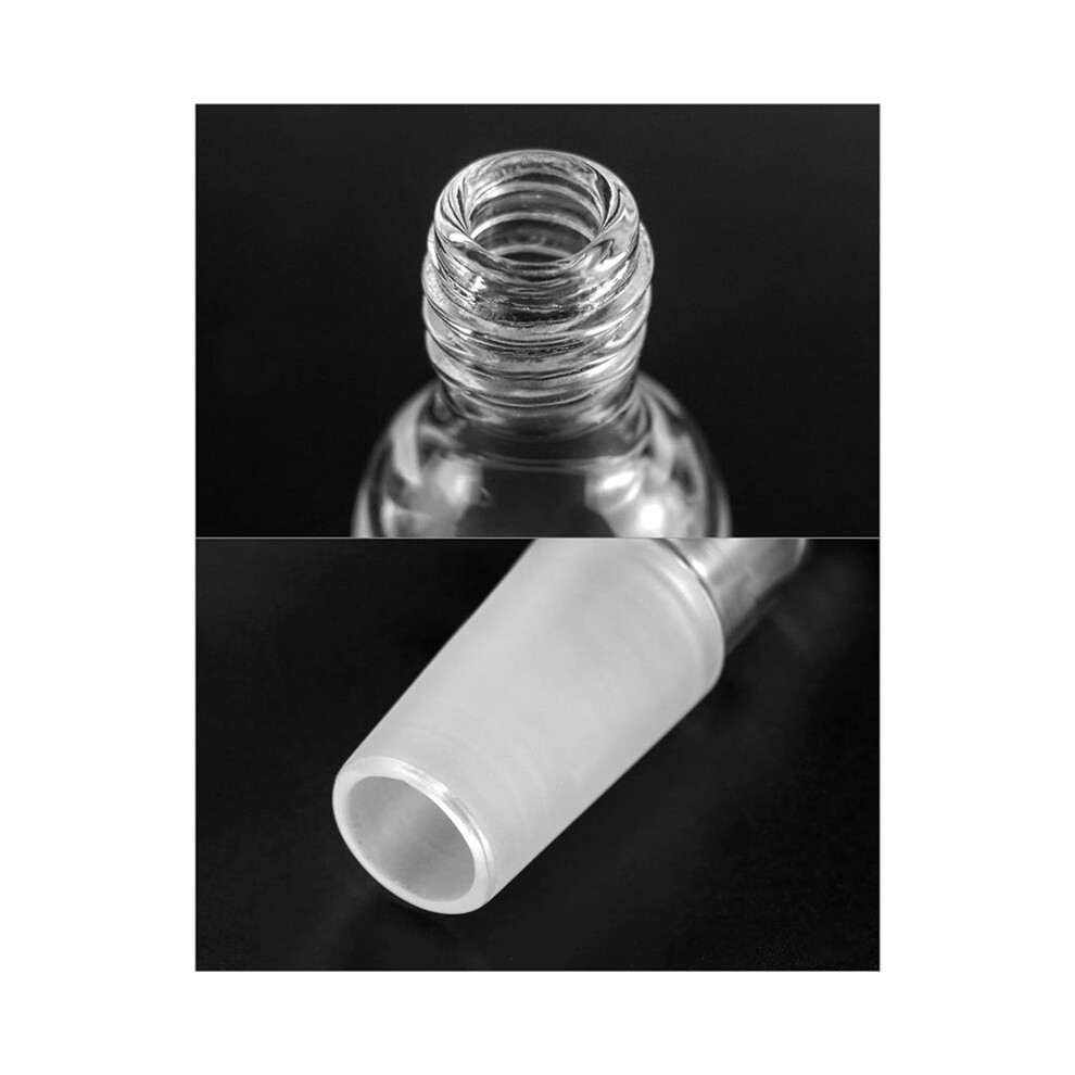 Thermometer Inlet Adapter With 24/40 Inner Joint,4Pcs Glass Thermometer Adapter For Distillation Apparatus Chemistry Lab 6031969079244
