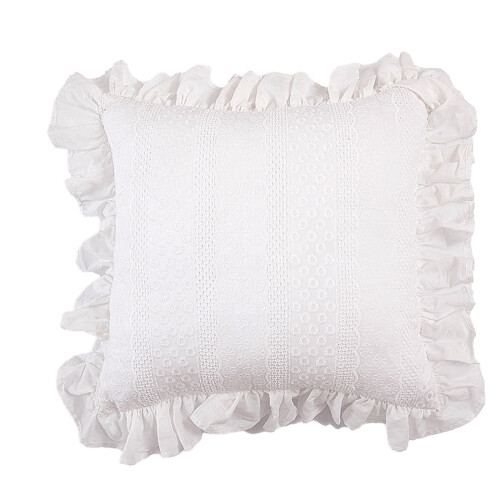 Housse de coussin décorative douce Quinlirra 40 x 40 cm 1