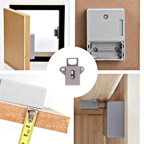 RFID Digital Lock for Furniture - Invisible, No Drill Installation, Key Card Access B 1