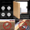 RFID Digital Lock for Furniture - Invisible, No Drill Installation, Key Card Access B 4