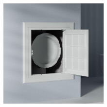 Waterproof Access Panel for Wall with Concealed Pipes and Wiring, 7.1x7.1in Easy Install Cover Door