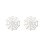Spinnenweb hanger decoratie 5,5 cm 2 stuks 1