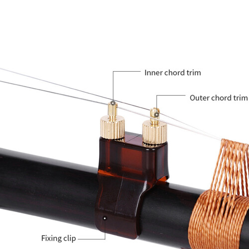 Erhu Fine Tuners Brass Rust Proof Not Hurting Strings Erhu Accessories Musical Instrument Replacement Accessory 1