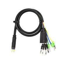 1 Pz 60Cm E-Bike 9Pin Motore Converti Cavo di Prolunga Cavo Connettore Impermeabile Motori Mozzo Ruota Anteriore Posteriore