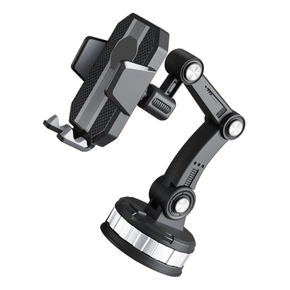 Adjustable Car Phone Holder With Strong Suction Cup, 360 Rotation For Windshield And Dashboard 9310869818410