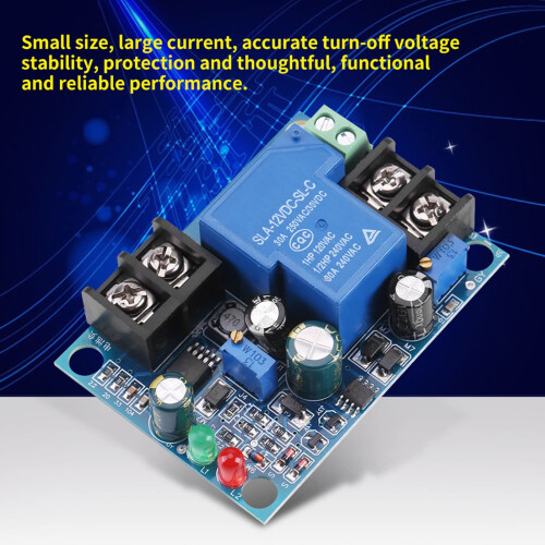 30A 12V Automatic Battery Charging Controller, Dual Source Solar and Car Generator Charge Module 1
