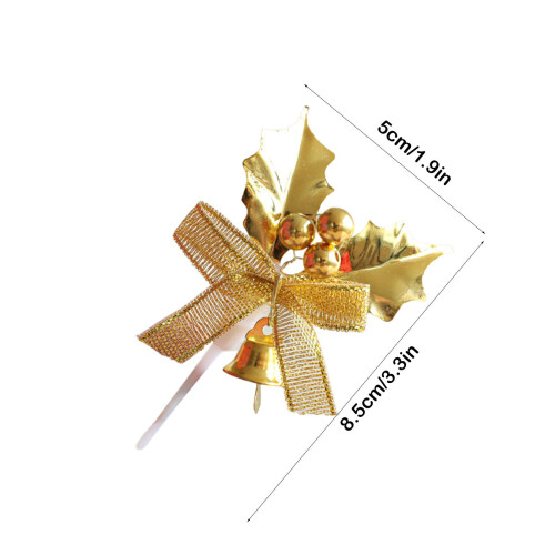 Mini Christmas Tree Cake Topper with LED Lights 2
