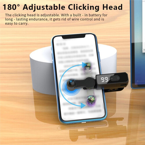 Auto Clicker for Phone  Automatic Screen Clicker Phone Screen for Game and Live Broadcasts, Adjustable Speed 1