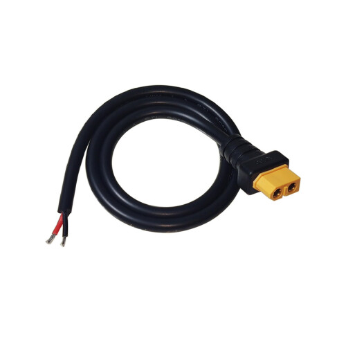 XT60 Extension Cable for Solar Panel and Power Station, Durable Build with Secure Plug Connection