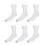 Gold Toe Women's Extended Size Turn Cuff Anklet (6 Pair Pack) 2