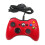 Wired Controller for Xbox 360, PC Windows 10, Dual Vibration USB Gamepad with Ergonomic Grip (Red) 1