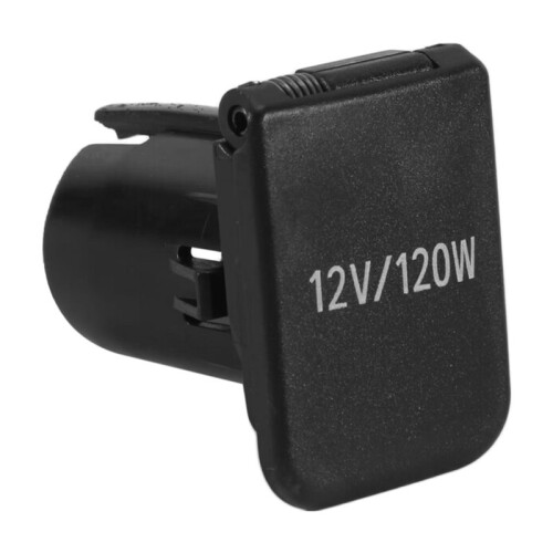 Car Inner Rear Cigarette Lighter Panel Base Cover Power Socket Cap for  Prado LC150 2010-2017 85535-50020 Car Trim