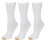 Gold Toe Women's Non Binding Ribbed Crew Socks (3 Pair Pack) 2
