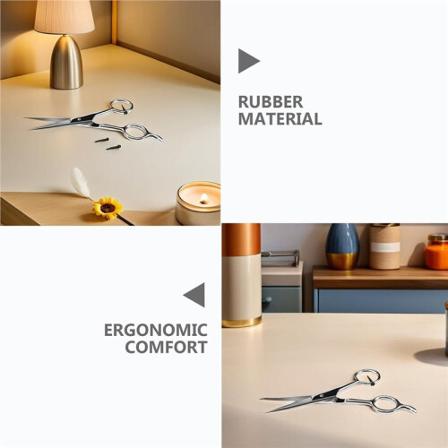 100pcs Scissors Rubber, Replacement Rubber Bumper Hair Scissors Barber Shears Stopper 3 Sizes Mixed Barber Accessories 2
