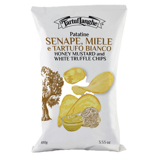 Tartuflanghe Chips με Μουστάρδα Λευκής Τρούφας και Μέλι 100g
