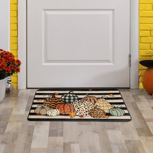 Herfst deurmat Halloween Thanksgiving Binnen Buiten 2