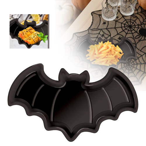 Halloween serveringsfatset – Plastpumpa, fladdermus och spöke 1
