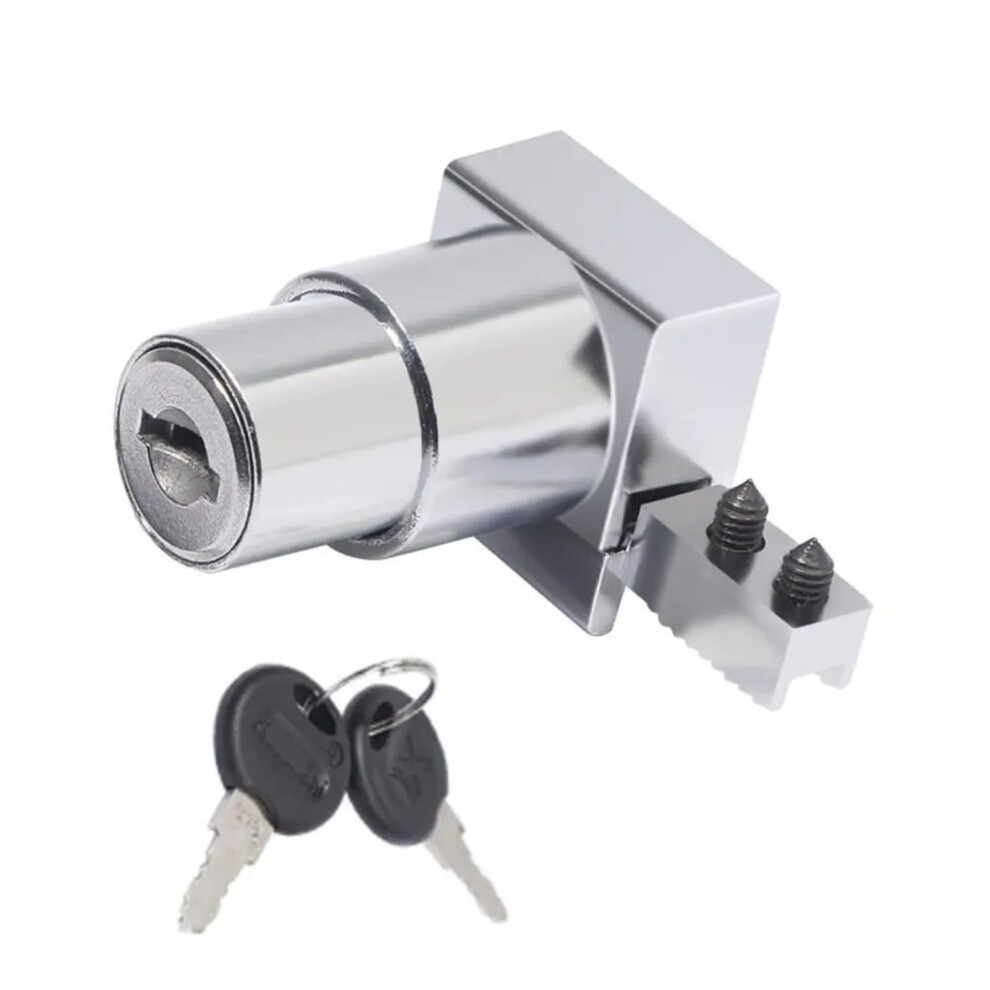 Glass Door Lock Zinc Alloy Nodrill Password Security For Display Cabinet 58Mm Sliding Glass 9330225780335