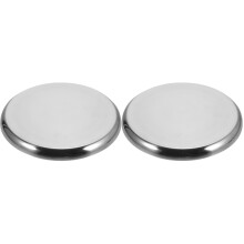 2Stk Metall Rundsitz Ersatz Barhocker Küchenstuhl Silber