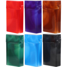 6Pcs Cute Marble Pattern Plastic Case for Girls and Travel