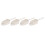 2Sets Kitchen Food White Flour Tea and Ice Scoops 1