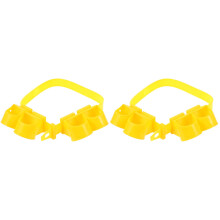 2Sets Wide Smooth Tree Ties Durable Garden Bike Support Straps