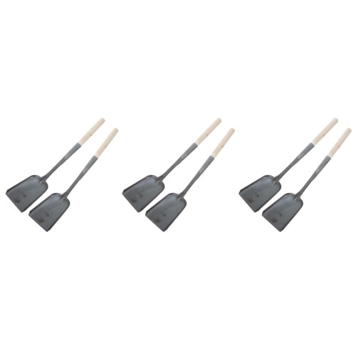 6Pcs Assorted Color Wood Handle Fireplace for Home Cleaning