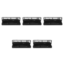 5Pcs ABS Darts Case Box Black Durable Storage for Steel Tip Darts