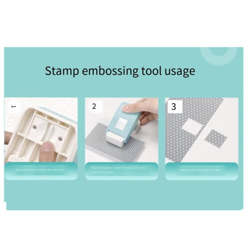 Postage Stamp Embossing Punch Punches Score Tools for Scrapbooking Journaling Paper Crafts DIY Card Making Punches 2