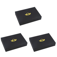 3Pcs Black Portable Darts Storage Case Eva Material Home Use Bag