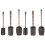 6Pcs Vintage Style Metal Teaspoons Long Handle for Home Cooking Use 1