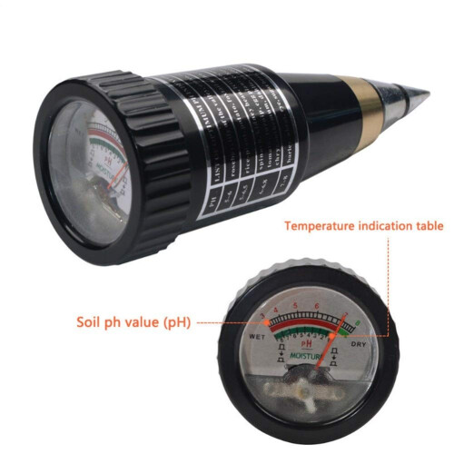 KS05 3in1 Soil pH and Moisture Tester for Plants with Instant Reading and Smart Detection 1