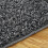 Grey Hallway Runner Rug 2x10 ft Soft Plush Shaggy 5