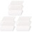 60Pcs White Kitchen Ice Scoop Food and Cereal 1