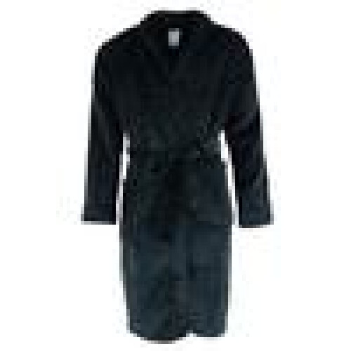 Wanted Men's Cable Shawl Collar Plush Dressing Gown 1