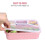 4 Packs Meal Prep Lunch Containers with 4 Compartments, Reusable Bento Box for Kids/Toddler/Adults, Stackable 2