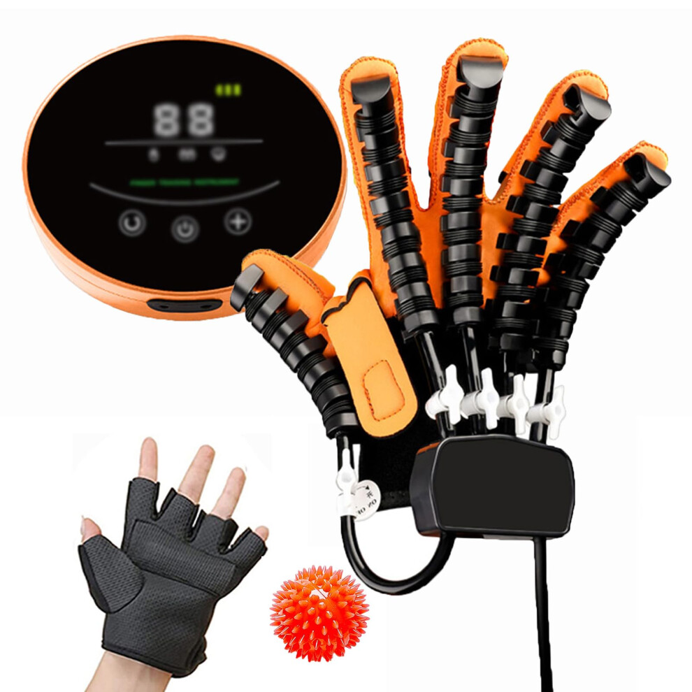 Hand Rehabilitation Robot Glove with Pneumatic Finger Assistance and Mirror Motion Training for Stroke Recovery