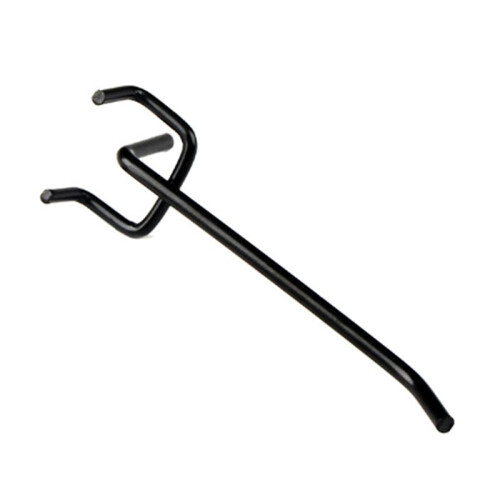 Peg Board Hooks 4Inch, Peg Board Shelf Hooks Metal Peg Board Display Hooks Wall Hooks for 1/4Inch Spaced Peg Board,60PCS 1