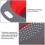 Red Collapsible Kitchen Colander Silicone Strainer Dishwasher Safe Approved 3