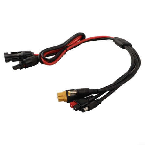Solar Panel Connector Adapter Kit DC5521 to DC7909 Plug and Play Setup for Wide Device Compatibility 1
