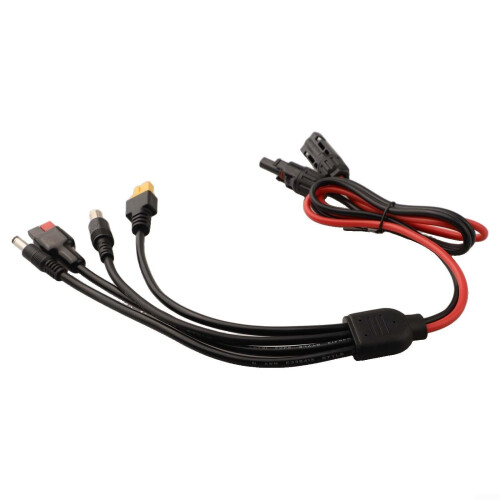 Solar Panel Connector Adapter Kit DC5521 to DC7909 Plug and Play Setup for Wide Device Compatibility 2